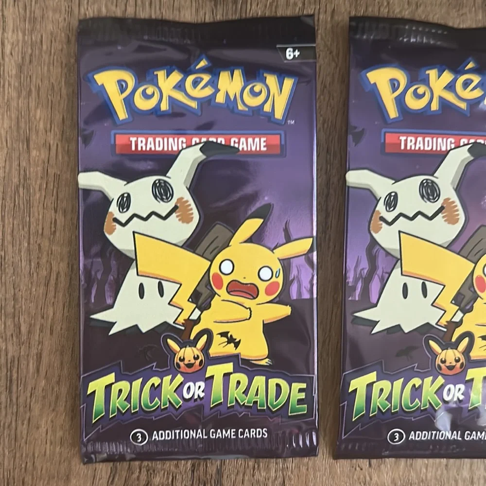 Pokémon 2023 limited Edition Trick or Trade Booster Bundle unopened mini lot x 4
